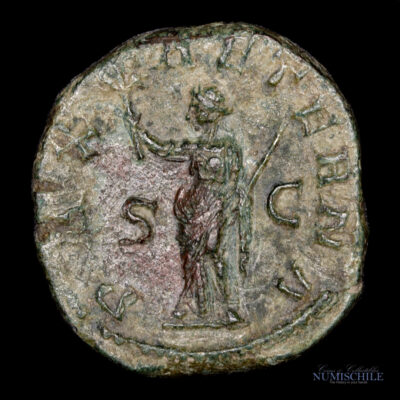 Roma, Sestercio de Filipo I, acuñada en Roma 244 – 249 d.C.
