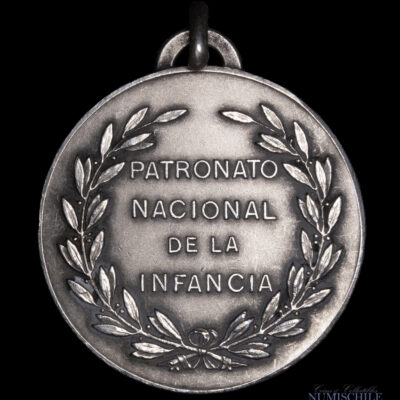 Chile, Medalla Patronato Nacional de la Infancia, Plata.