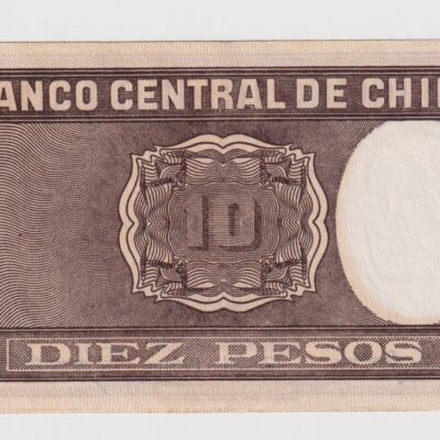 Chile, 10 Pesos 12-XI-1941 Oyarzún Meyerholz, #NQ