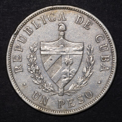 Cuba, 1 peso 1934 #MNLT 3K