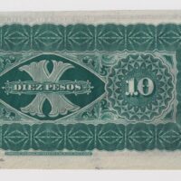 Chile, Billete remanente de Banco del Pobre, $10 con talón, año 187x  #YY (IVA incluido) - Imagen 2