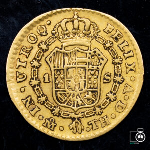 México, 1 Escudo 1808, Carlos IV (SE) (IVA incluido)