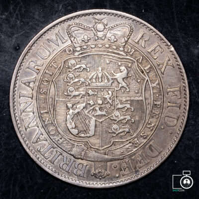 Reino Unido, 1/2 Crown 1818, plata (NQ) (IVA Incluido)