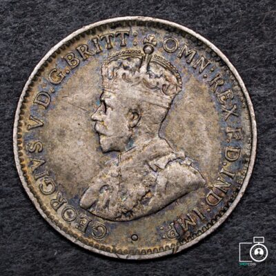 Australia, 3 Pence 1917 M, Plata (NQ) (IVA Incluido)