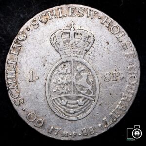 Estados Alemanes, Ducado de Schleswig-Holstein, 1 Speciesthaler 1788 (TT34N) (IVA Incluido)