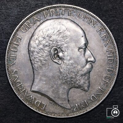 Reino Unido, 1 Crown 1902, Edward VII (NQ) (IVA Incluido)