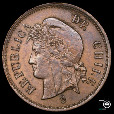 Chile, 1 Centavo 1895 (Q) (IVA Incluido)