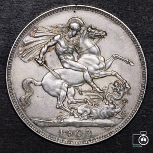 Reino Unido, 1 Crown 1902, Edward VII (NQ) (IVA Incluido)