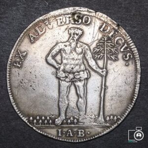 E. Alemanes, Principado de Brünswick-Wolfenbüttel, 1 Thaler 1734, Louis Rudoph, plata (TT20P) (IVA Incluido)