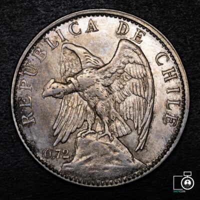 Chile, 1 Peso 1917 (NQ) (IVA Incluido)