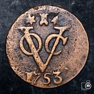 Indias Neerlandesas Orientales, 1 Duit VOC 1753, Zeeland (NQ) (IVA Incluido)