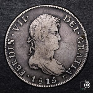 Chile, Santiago, 8 Reales 1815 FJ (YYG5) (IVA Incluido)
