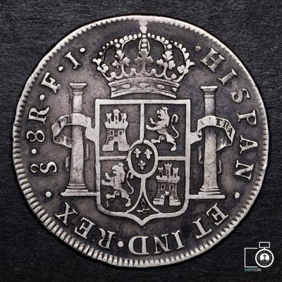 Chile, Santiago, 8 Reales 1815 FJ (YYG5) (IVA Incluido)