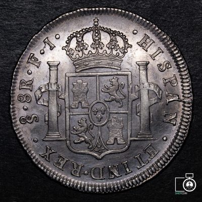 Chile, Santiago, 8 Reales 1813 FJ (YYG6) (IVA Incluido)