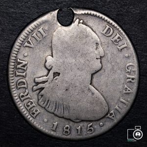 Chile, Santiago, 4 Reales 1815 FJ (YYG2) (IVA Incluido)
