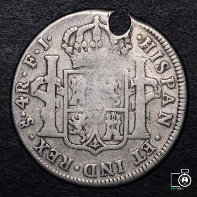 Chile, Santiago, 4 Reales 1815 FJ (YYG2) (IVA Incluido)