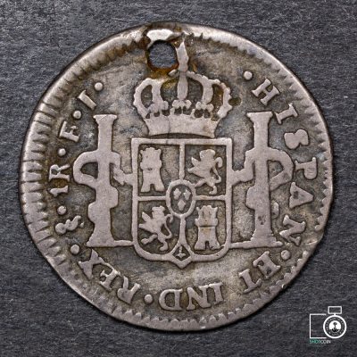 Chile, Santiago, 1 Real 1805 FJ (YYD2) (IVA Incluido)