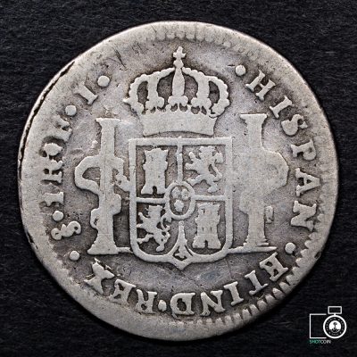 Chile, Santiago, 1 Real 1812/1 FJ (YYF1) (IVA Incluido)