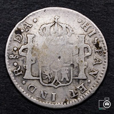 Chile, Santiago, 1/2 Real 1796/5 DA (YYG17) (IVA Incluido)