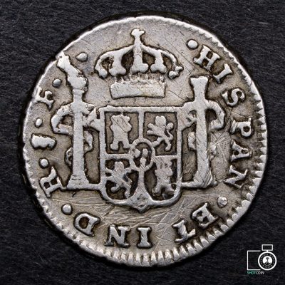 Chile, Santiago, 1/2 Real 1815 FJ (YYG20) (IVA Incluido)